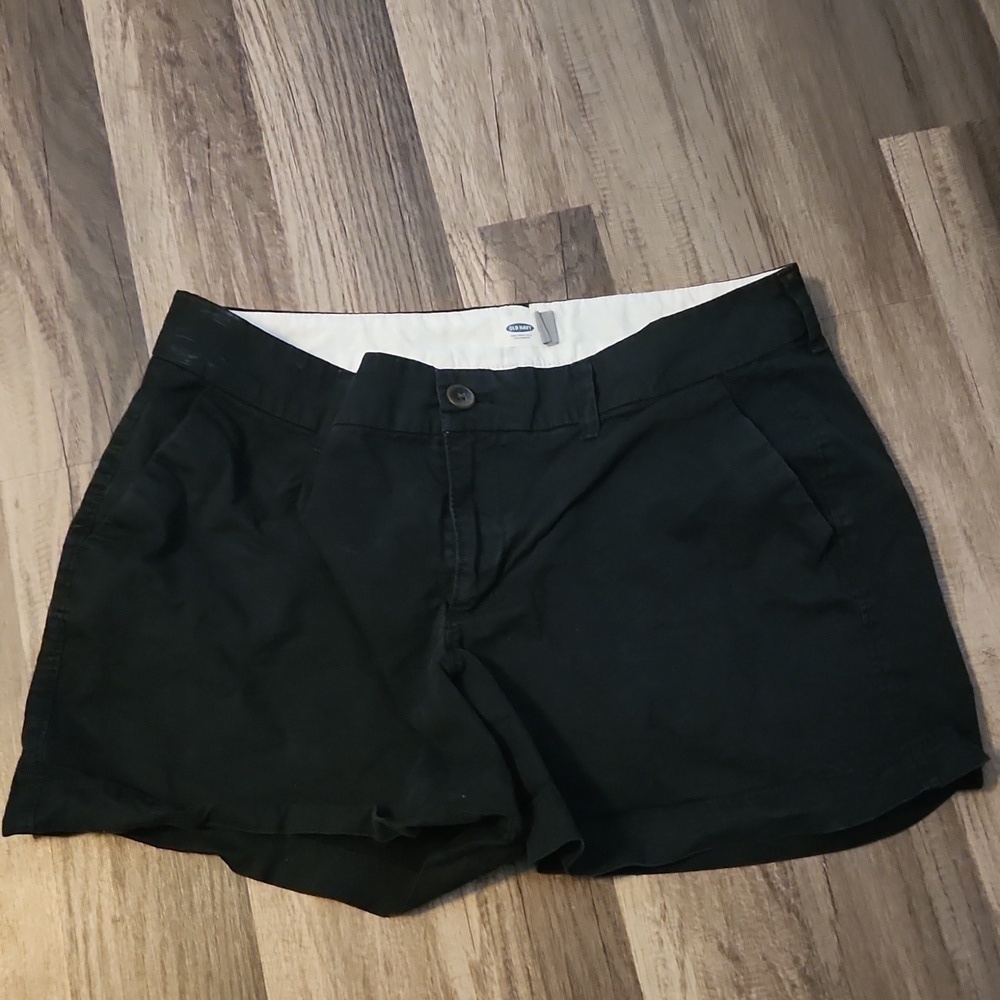 Old Navy Black Chinos Size 8